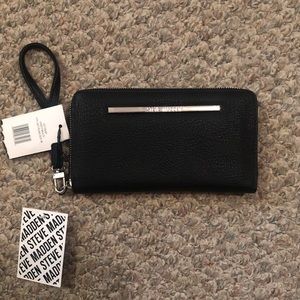 NWT black Steve Madden wallet
